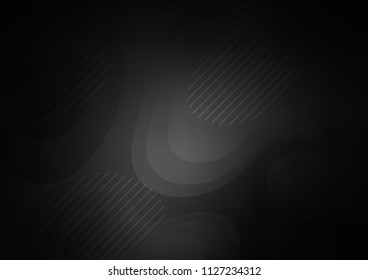Dark Silver, Gray vector texture with colored lines. Glitter abstract illustration with colored sticks. Best design for your ad, poster, banner.
