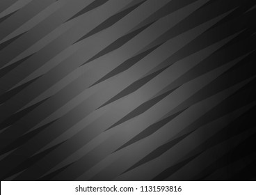 Dark Silver, Gray vector texture with colored lines. Lines on blurred abstract background with gradient. The pattern can be used for busines ad, booklets, leaflets