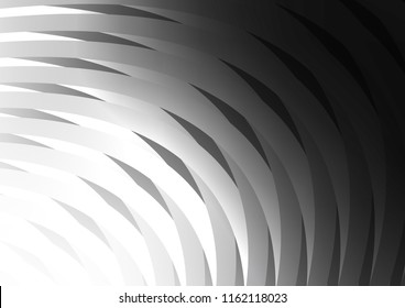 Dark Silver, Gray vector texture with colored lines. Shining colored illustration with narrow lines. Best design for your ad, poster, banner.