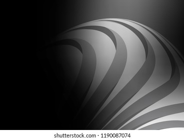 Dark Silver, Gray vector texture with colored lines. Modern geometrical abstract illustration with staves. The pattern can be used for busines ad, booklets, leaflets