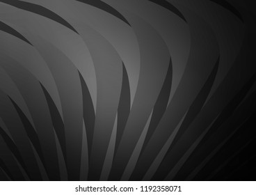 Dark Silver, Gray vector texture with colored lines. Blurred decorative design in simple style with lines. The pattern can be used for busines ad, booklets, leaflets