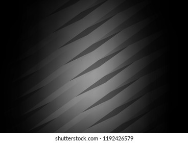 Dark Silver, Gray vector texture with colored lines. Glitter abstract illustration with colored sticks. The template can be used as a background.
