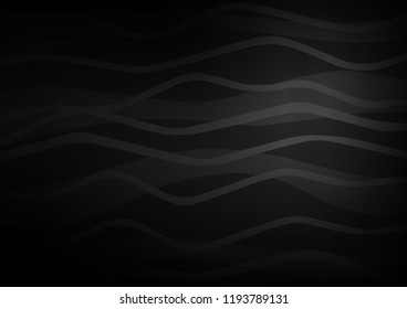 Dark Silver, Gray vector texture with colored lines. Modern geometrical abstract illustration with staves. The pattern can be used for websites.