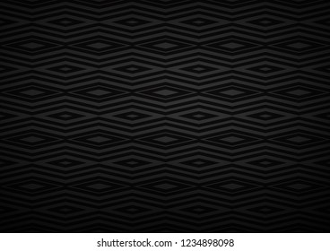 Dark Silver, Gray vector texture with lines, rhombuses. Colorful lines, squares on abstract background with gradient. Backdrop for TV commercials.