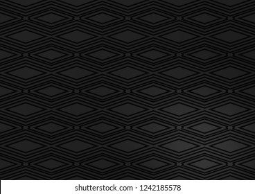 Dark Silver, Gray vector texture with lines, rhombuses. Shining colorful illustration with lines, rectangles. Backdrop for TV commercials.