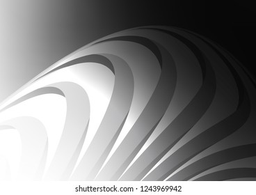 Dark Silver, Gray vector texture with colored lines. Decorative shining illustration with lines on abstract template. The pattern can be used for busines ad, booklets, leaflets