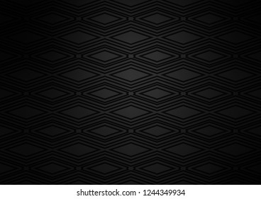 Dark Silver, Gray vector texture with lines, rhombuses. Glitter abstract illustration with colorful lines, rhombuses. Backdrop for TV commercials.