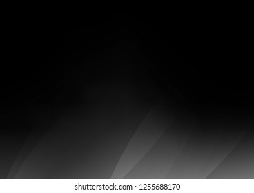 Dark Silver, Gray vector texture with colored lines. Lines on blurred abstract background with gradient. Best design for your ad, poster, banner.