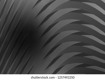 Dark Silver, Gray vector texture with colored lines. Blurred decorative design in simple style with lines. The template can be used as a background.