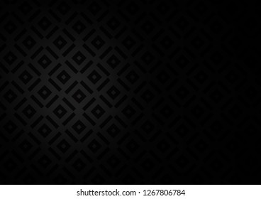 Dark Silver, Gray vector texture with lines, rhombuses. Colorful illustration with lines, cubes on abstract template. Smart design for your business advert.