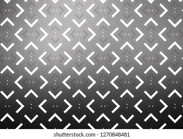 Dark Silver, Gray vector texture with colored lines. Lines on blurred abstract background with gradient. The pattern can be used as ads, poster, banner for commercial.