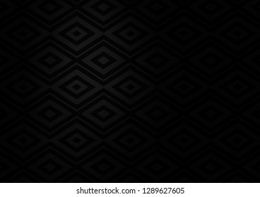 Dark Silver, Gray vector texture with lines, rhombuses. Glitter abstract illustration with colorful lines, rhombuses. Pattern for business booklets, leaflets.