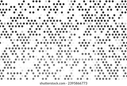 Dark Silver, Gray vector texture with colorful hexagons. Abstract illustration with colorful hexagons. Pattern can for your ad, booklets.