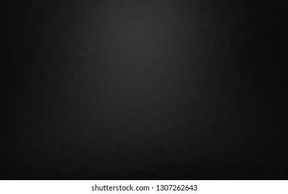 Dark Silver, Gray vector triangle mosaic texture. Colorful abstract illustration with gradient. Brand new design for your business.