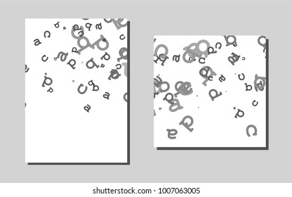 Dark Silver, Grayvector background for presentations. Beautiful colored sample in A4 size. New design for a poster, banner of your website.