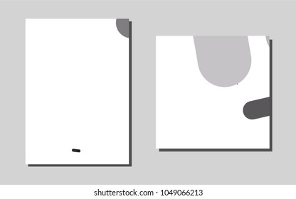 Dark Silver, Grayvector banner for websites. Booklet with textbox on colorful abstract background. Pattern can be used as a template for calendars.