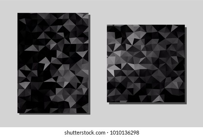 Dark Silver, Grayvector brochure for ui, ux design. Blurred decorative design in abstract style with textbox. Pattern for beautiful business cards, folders.