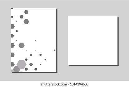 Dark Silver, Grayvector brochure for ui, ux design. Blurred decorative design in abstract style with textbox. Pattern can be used as a template for calendars.