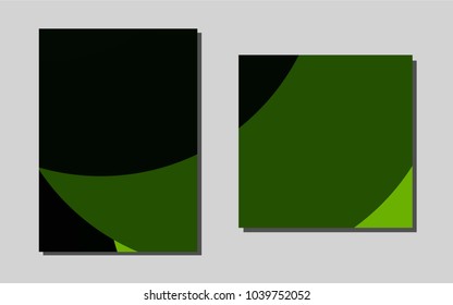 Dark Silver, Grayvector cover for Envelopes. Web interface on abstract background with colorful gradient. Pattern for ads, leaflets, labels of your business.