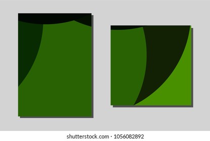 Dark Silver, Grayvector cover for Envelopes. Beautiful colored sample in A4 size. Beautiful design for cover of notepads.