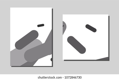 Dark Silver, Grayvector pattern for posters. Modern abstract design concept with colorful gradient. Pattern for beautiful business cards, folders.