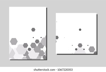Dark Silver, Grayvector template for landing pages. Modern abstract design concept with colorful gradient. Pattern for beautiful business cards, folders.