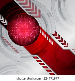 Dark silver green Light Abstract Technology background for computer graphic website and internet, circuit board.