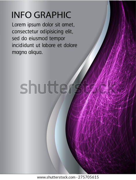 Dark Silver Purple Color Light Abstract Stock Image Download Now