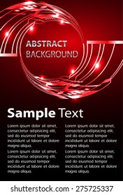 dark silver red Light Abstract Technology background computer graphic website internet and business. vector illustration. text box. Brochure. card. banner flyer magazine. Design label.