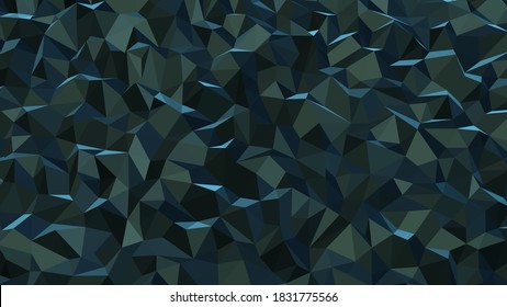 Dark slate gray abstract background. Geometric vector illustration. Colorful 3D wallpaper.