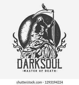 Dark Soul Rustic Logo