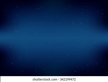 Dark Space Blue Navy Background Vector Illustration