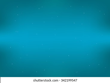 Dark Space Light Blue Background Vector Illustration
