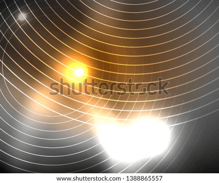 Similar – Landstraße bei Nacht Scheinwerfer