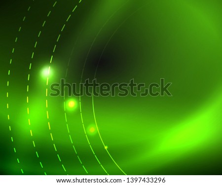 Similar – Image, Stock Photo green Chaos Light Stripe