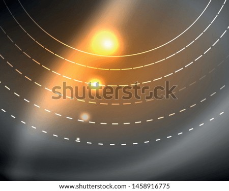 Similar – Image, Stock Photo Floating Lamp I