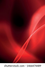 Espacio oscuro con brillantes olas de movimiento neón. Resumen del elemento gráfico de concepto. Fondo de neón vectorial. Antecedentes tecnológicos. Fondo negro.
