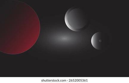 Dark spaces galaxy universe design