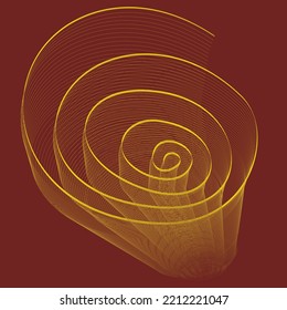 In to the dark spiral Background