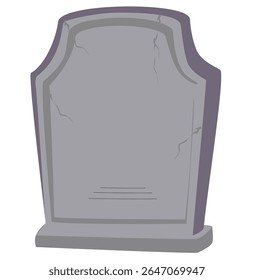 Dark spooky tombstone design for Halloween, eerie grave marker illustration with horror vibe, ideal for haunted themes and scary posters.