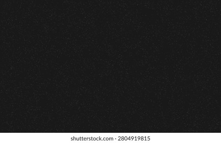A dark, starry night sky with a multitude of tiny, white stars scattered across the blackness, evoking a sense of vastness and mystery.