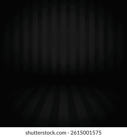 A dark, striped background with a subtle spotlight effect and a gradient from black to gray, creating a moody and dramatic atmosphere.