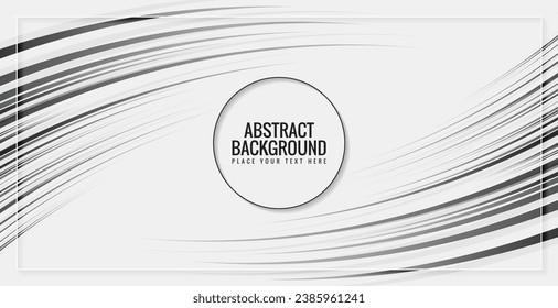Dark stylish wave design background