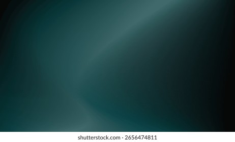 Dark Teal Abstract Background with Diagonal Light Ray