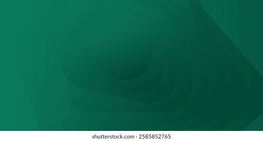 A dark teal background with swirling, layered shapes.