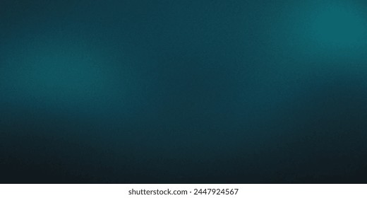 Стоковое векторное изображение: Dark teal blue minimal banner calm , Noise intensive Holographic blend blurred smooth transitions tone empty presentation design , futuristic minimal modern luxury premium unique motion elegant page