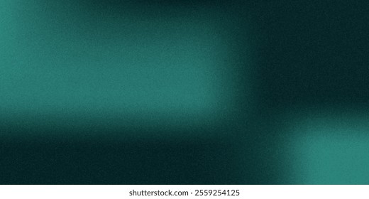 Dark teal green minimal banner calm , Noise intensive Holographic blend blurred smooth transitions tone empty presentation design , futuristic minimal modern