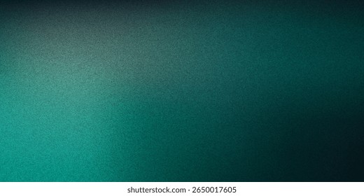 Dark teal green minimal banner calm , Noise intensive Holographic blend blurred smooth transitions tone empty presentation design , futuristic minimal modern