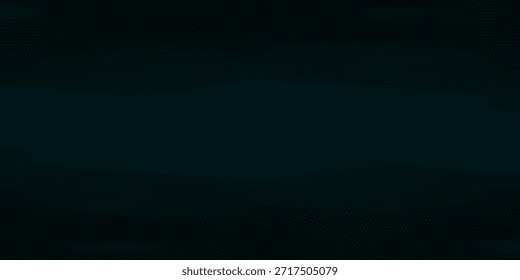 Dark teal technology background with glowing dots pattern. Digital grid texture for hud display and data visualization. Abstract futuristic design.
