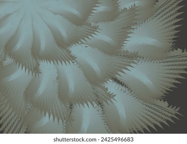 Dark textural floral backdrop in blue-gray tonality for fabrics or prints. Christmas tree closeup for backgrounds and textures, greeting cards, business concepts, covers, scrapbooking, tiles, textiles